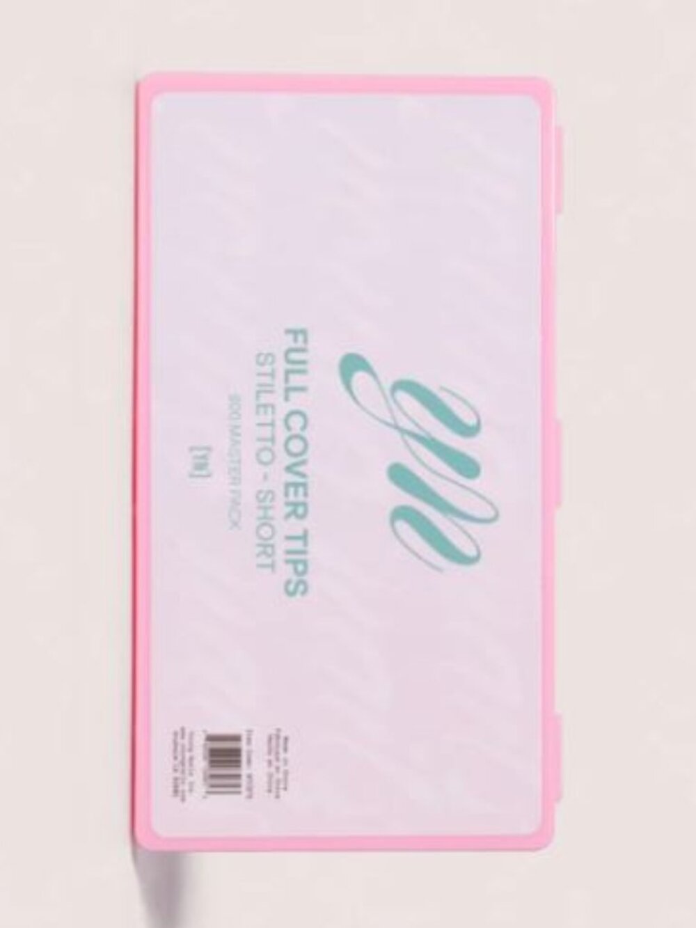 Young Nails Full Cover Tips Short Stiletto Sizes 00–13 Professional Nail Tips